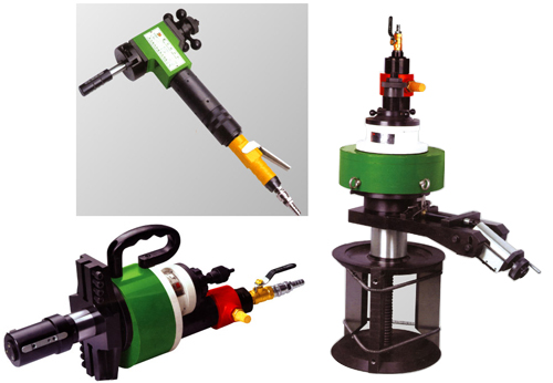 Pneumatic Pipe Beveling Machine